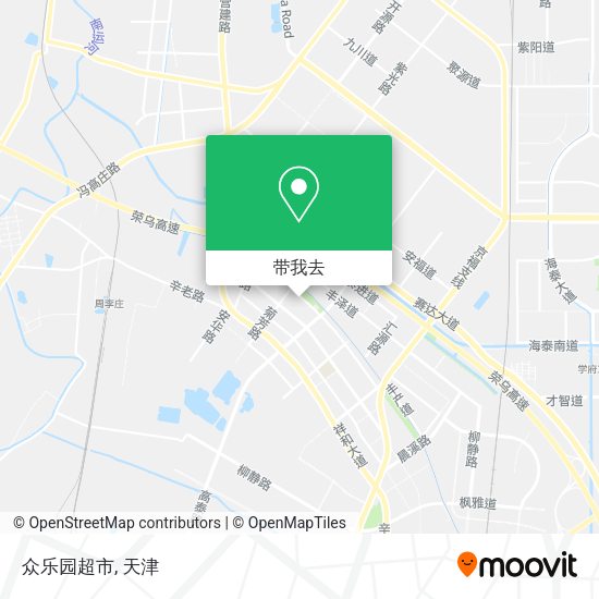众乐园超市地图