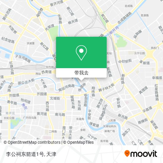 李公祠东箭道1号地图