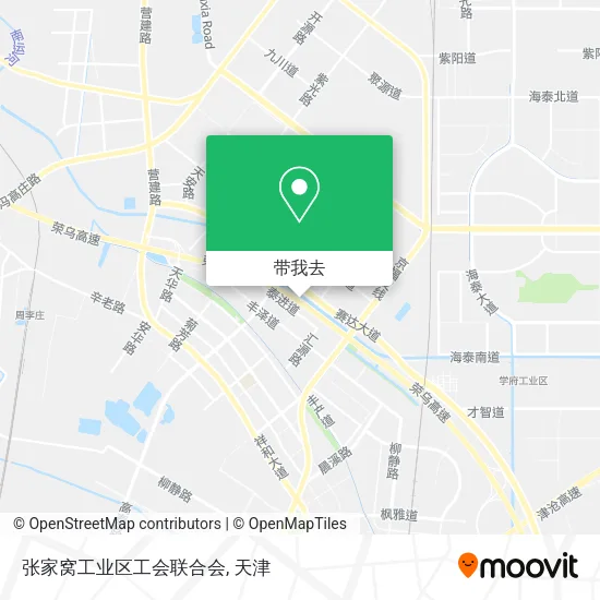 张家窝工业区工会联合会地图
