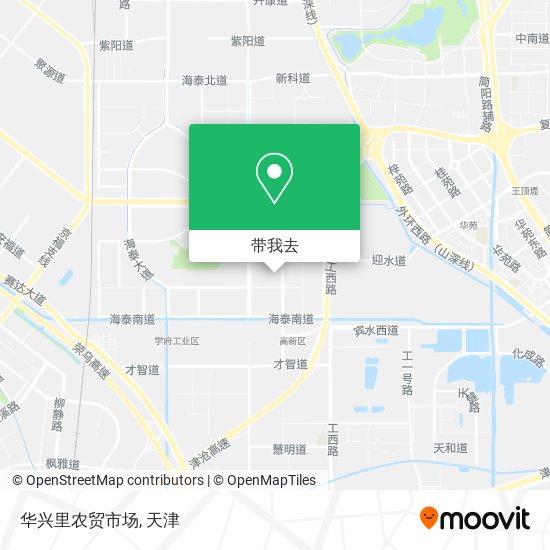 华兴里农贸市场地图