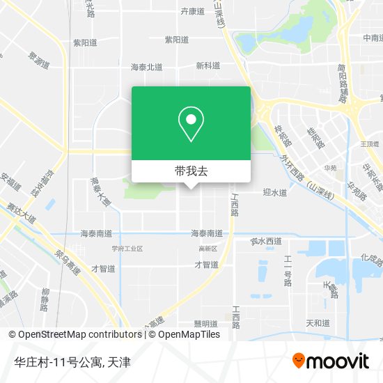 华庄村-11号公寓地图