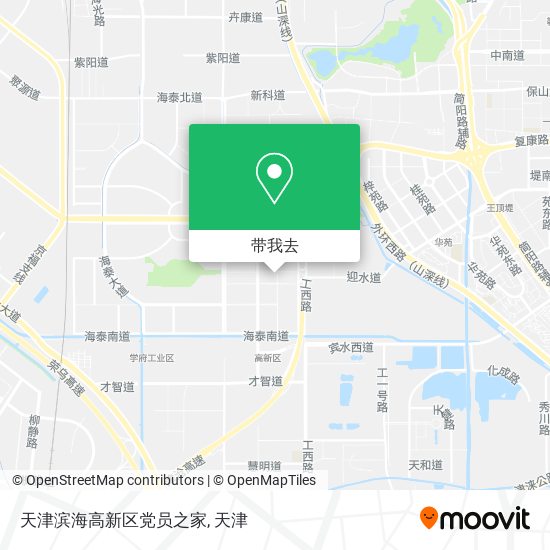 天津滨海高新区党员之家地图