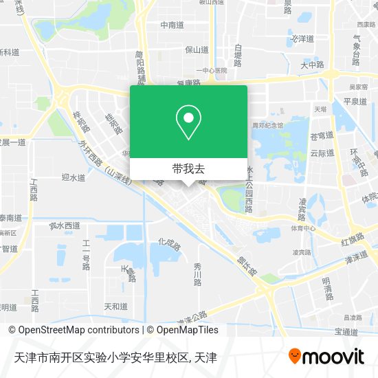 天津市南开区实验小学安华里校区地图