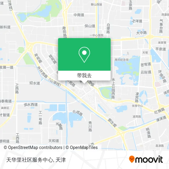 天华里社区服务中心地图