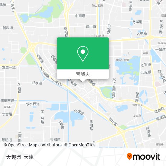 天趣园地图
