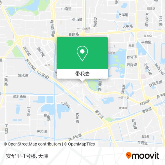 安华里-1号楼地图