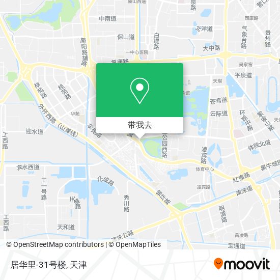 居华里-31号楼地图