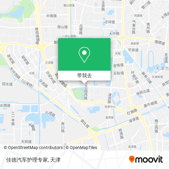 佳德汽车护理专家地图