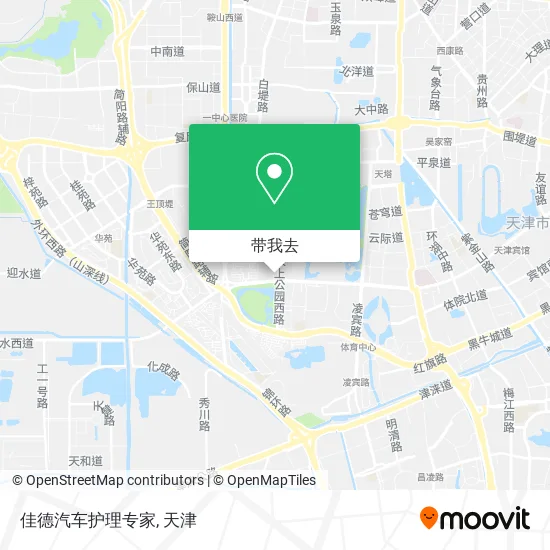 佳德汽车护理专家地图