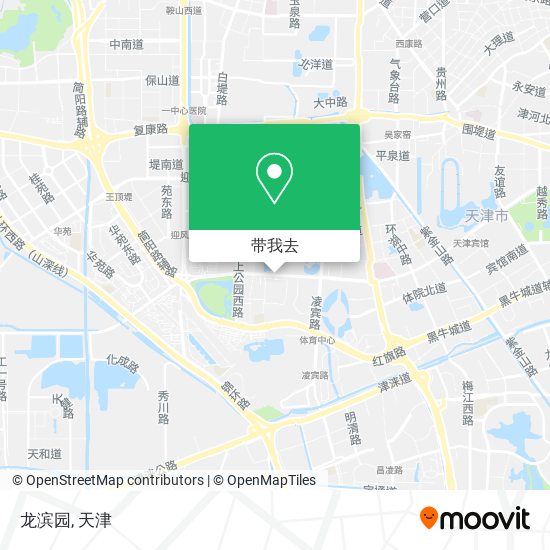 龙滨园地图