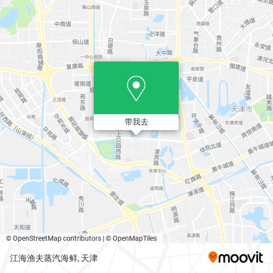 江海渔夫蒸汽海鲜地图