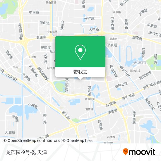 龙滨园-9号楼地图