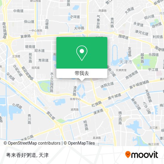 粤来香好粥道地图