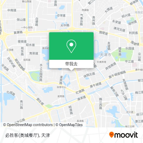 必胜客(奥城餐厅)地图