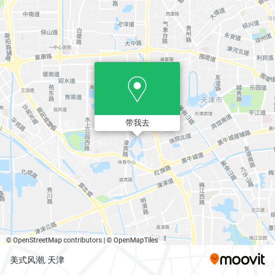 美式风潮地图