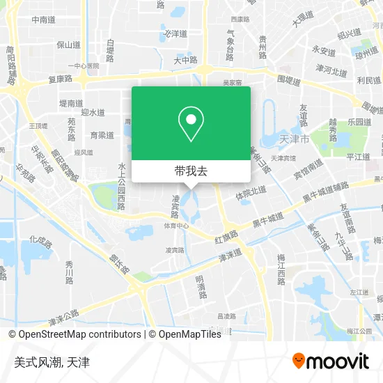 美式风潮地图