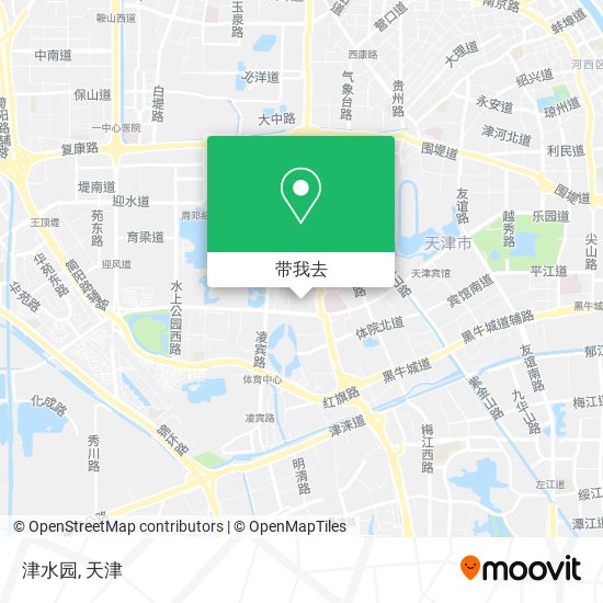 津水园地图