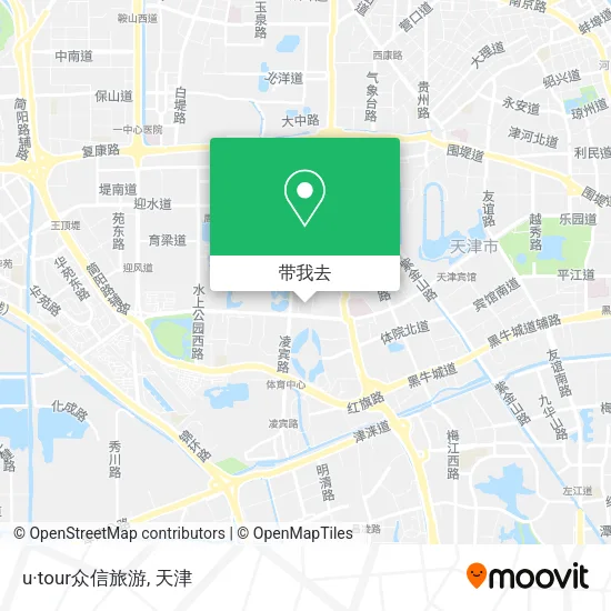 u·tour众信旅游地图