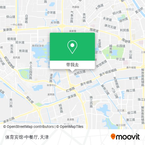 体育宾馆-中餐厅地图