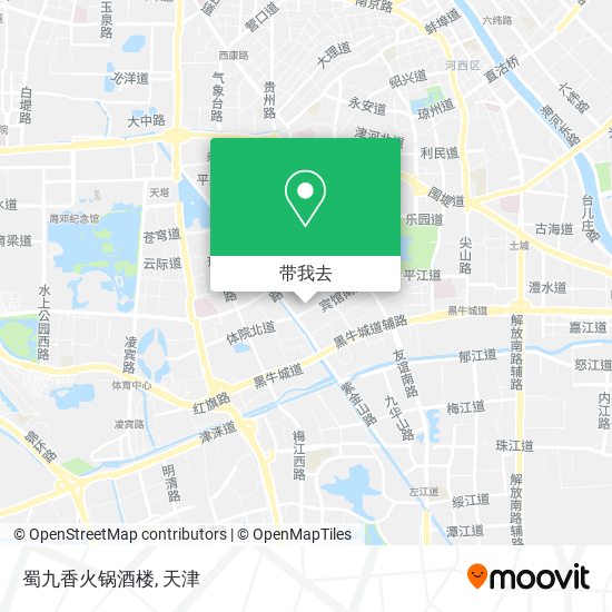 蜀九香火锅酒楼地图