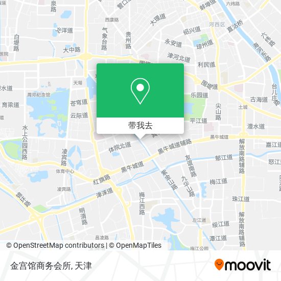 金宫馆商务会所地图
