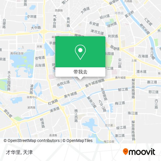 才华里地图