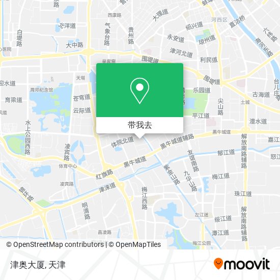 津奥大厦地图