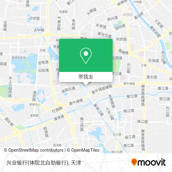 兴业银行(体院北自助银行)地图