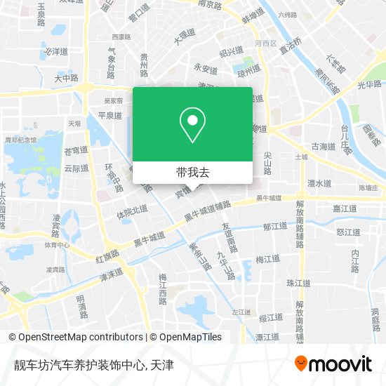 靓车坊汽车养护装饰中心地图