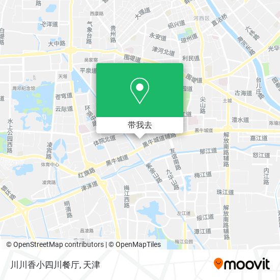 川川香小四川餐厅地图