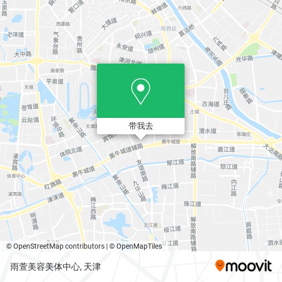 雨萱美容美体中心地图