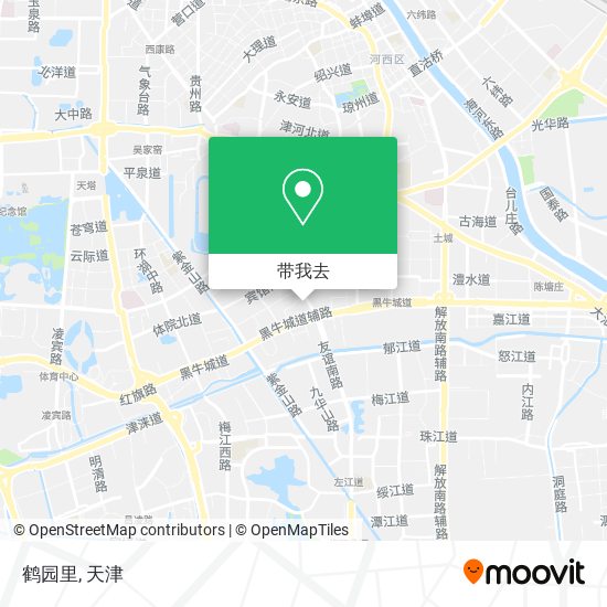 鹤园里地图