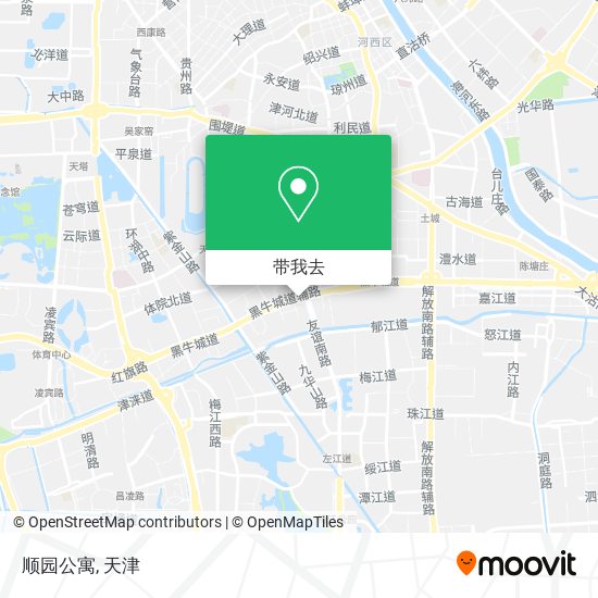 顺园公寓地图