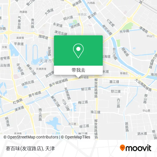 赛百味(友谊路店)地图