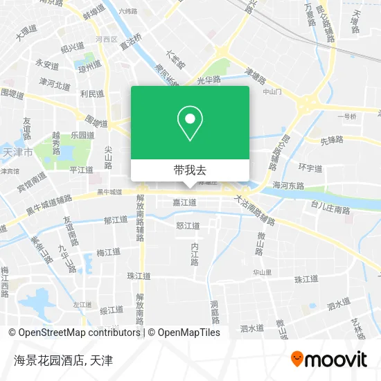 海景花园酒店地图