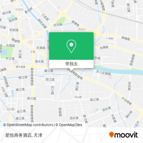 星悦商务酒店地图