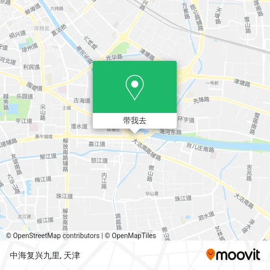 中海复兴九里地图
