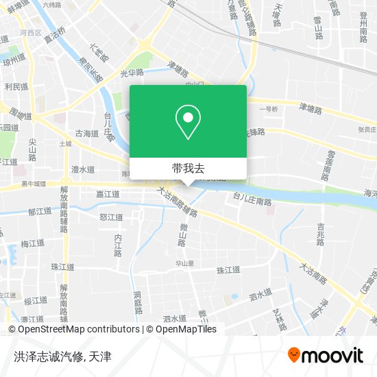 洪泽志诚汽修地图