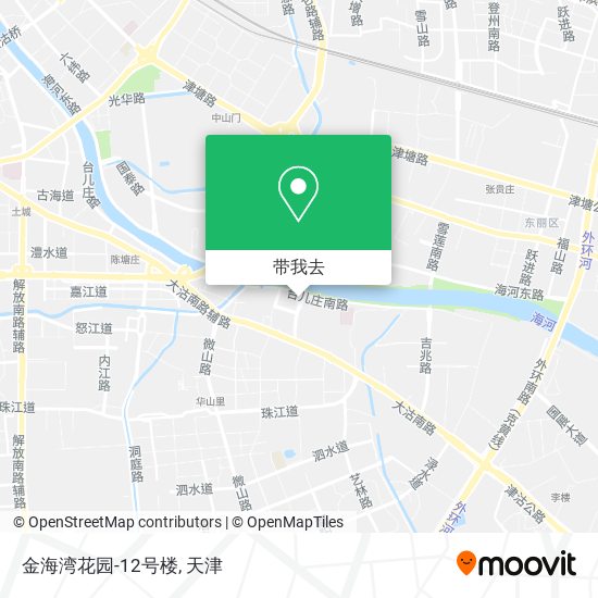 金海湾花园-12号楼地图