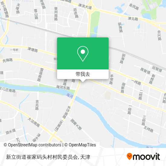 新立街道崔家码头村村民委员会地图