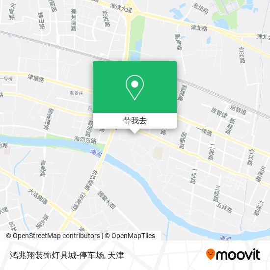 鸿兆翔装饰灯具城-停车场地图