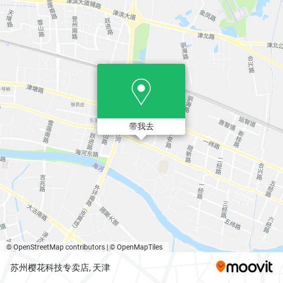 苏州樱花科技专卖店地图