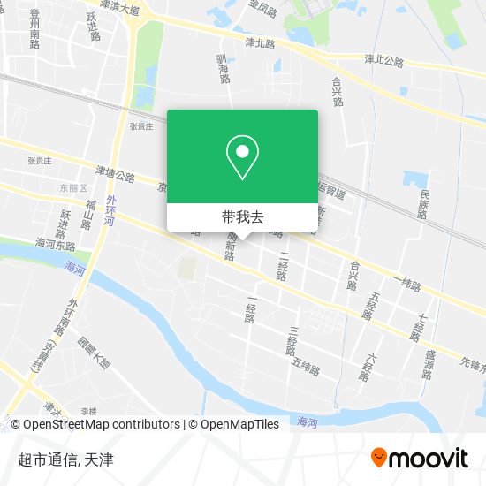 超市通信地图