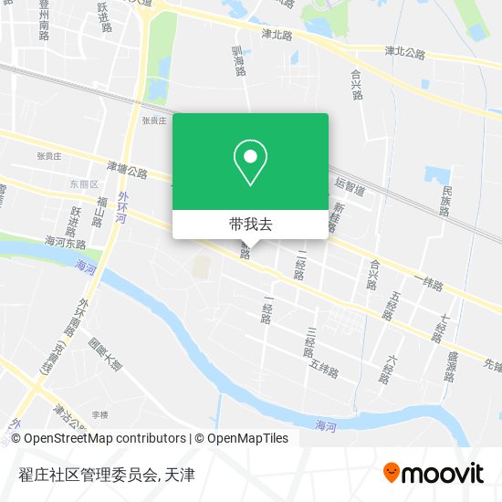 翟庄社区管理委员会地图