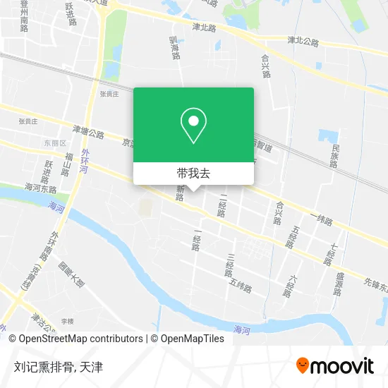 刘记熏排骨地图