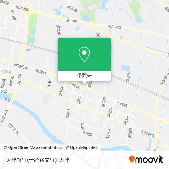 天津银行(一经路支行)地图