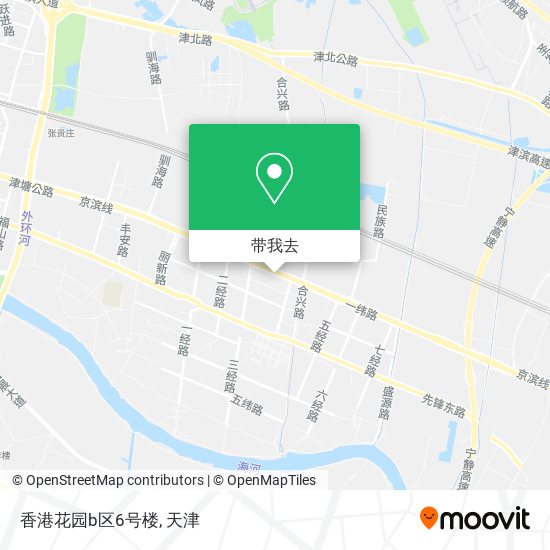 香港花园b区6号楼地图