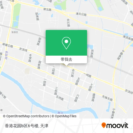 香港花园b区6号楼地图