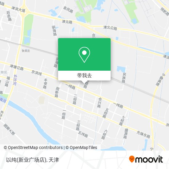以纯(新业广场店)地图