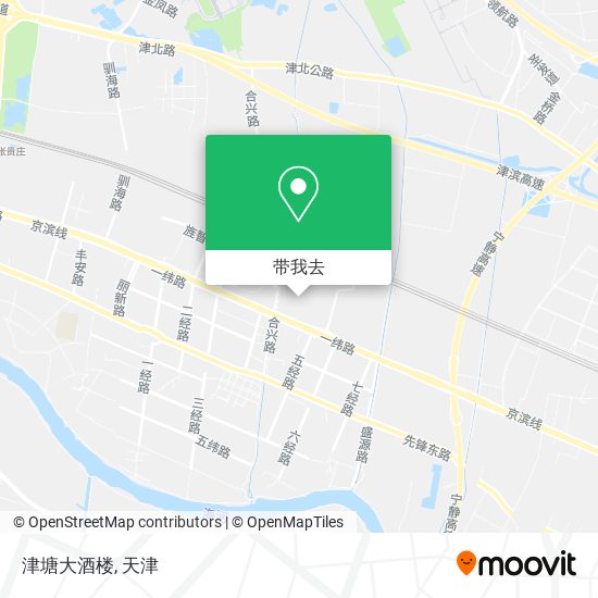 津塘大酒楼地图
